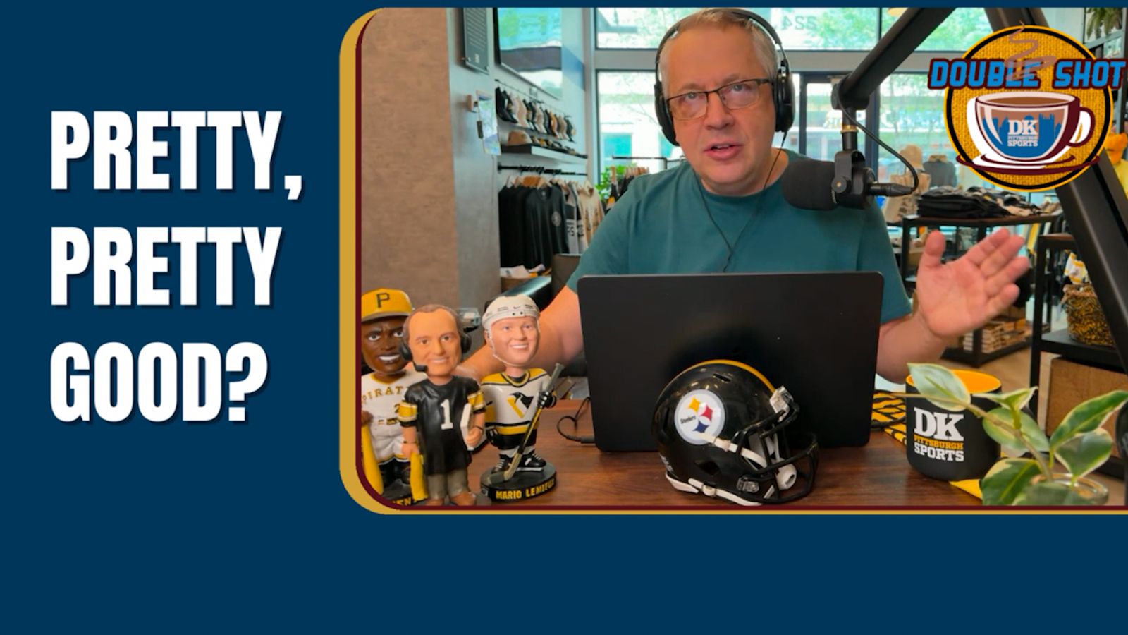 DK’s Double Shot of Steelers: Pretty, pretty good? taken in Downtown (Videos)
